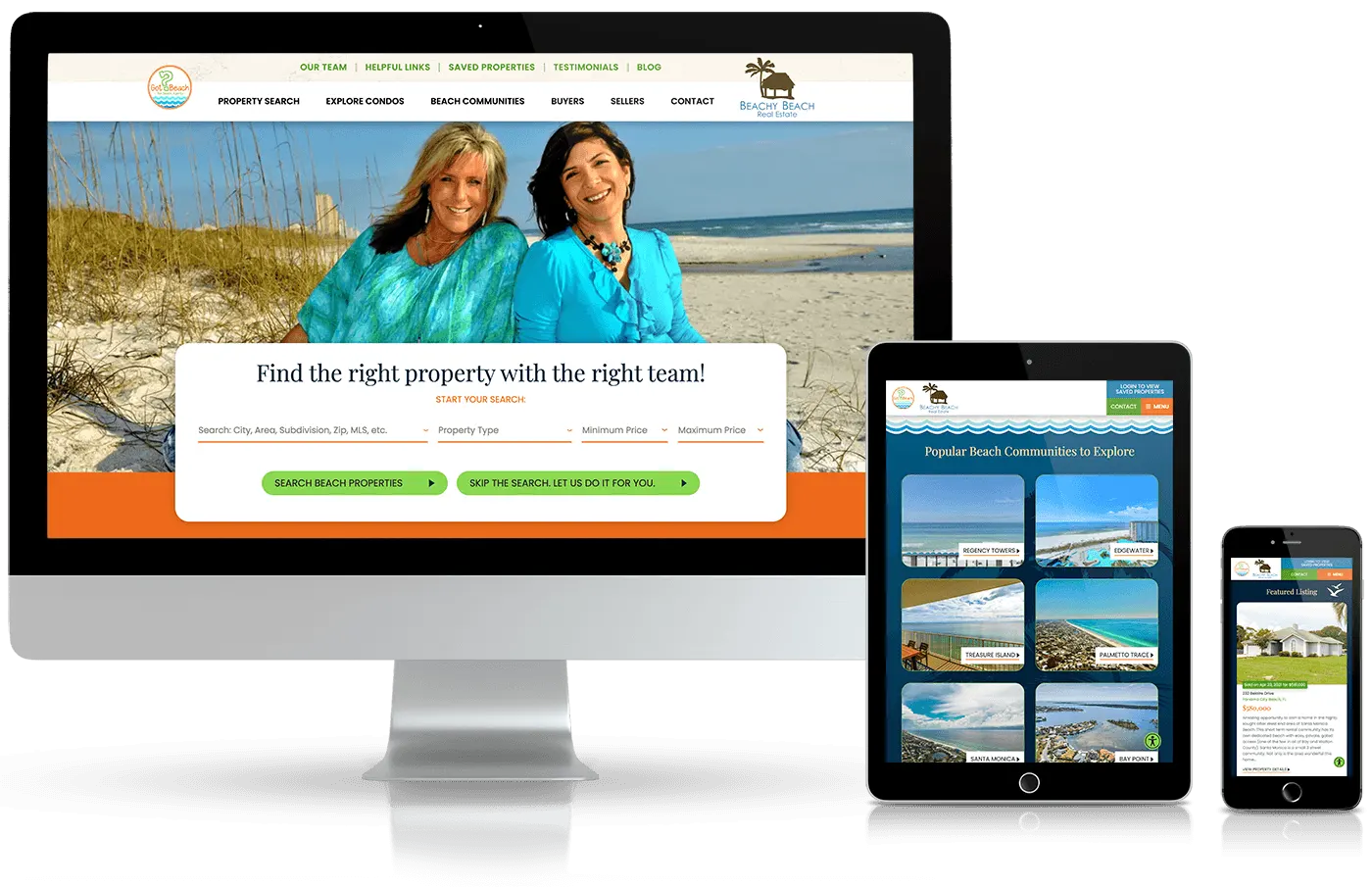 Website design for Got Beach