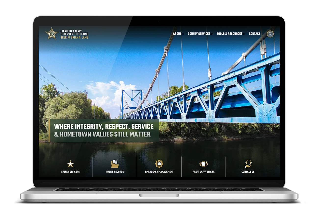 Lafayette Sheriff's Office Mockup